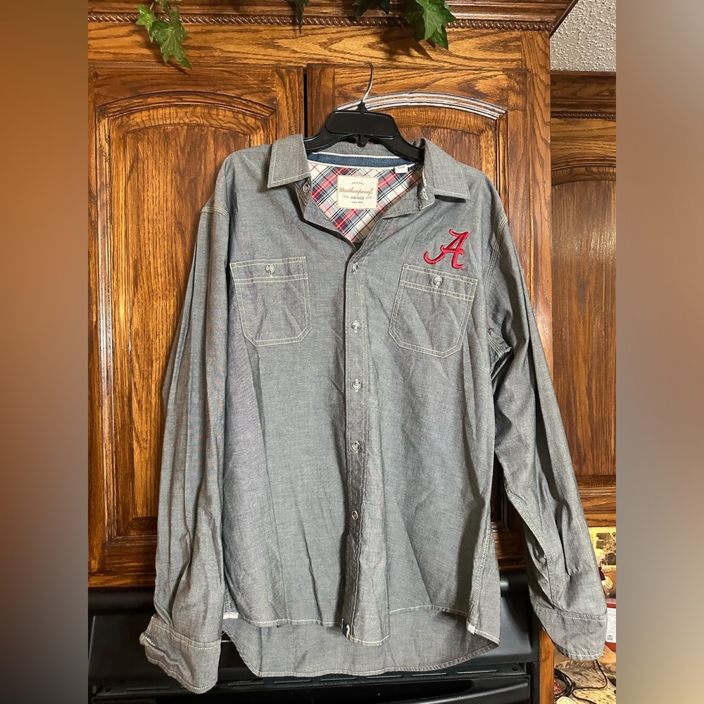 XL weatherbrooks Alabama button down